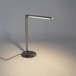 Moderne tafellamp staal met touch dimmer incl. LED - Douwe