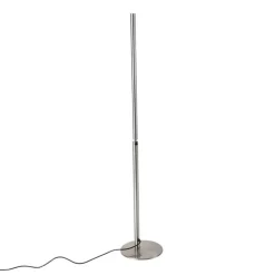 Moderne tafellamp staal met touch dimmer incl. LED - Douwe