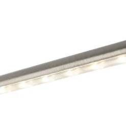 Moderne tafellamp staal met touch dimmer incl. LED - Douwe