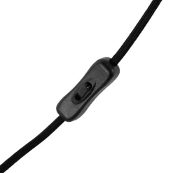 Moderne tafellamp staal zonder kap - Simplo