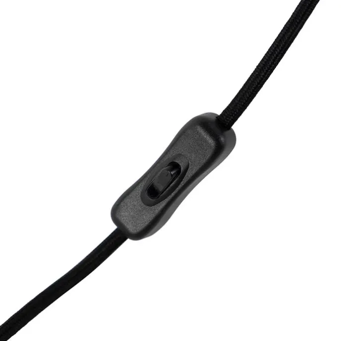 Moderne tafellamp staal zonder kap - Simplo