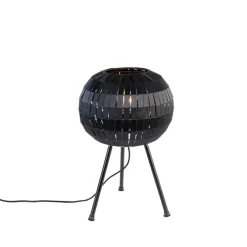 Moderne tafellamp tripod zwart - Zoë