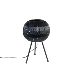 Moderne tafellamp tripod zwart - Zoë