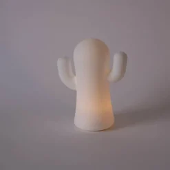 Moderne tafellamp wit incl. LED IP44 - Panchito