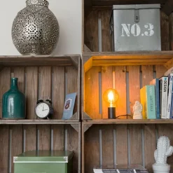 Moderne tafellamp zwart - Facil