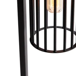 Moderne tafellamp zwart - Balenco Wazo