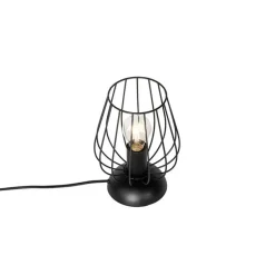 Moderne tafellamp zwart draad - Palica