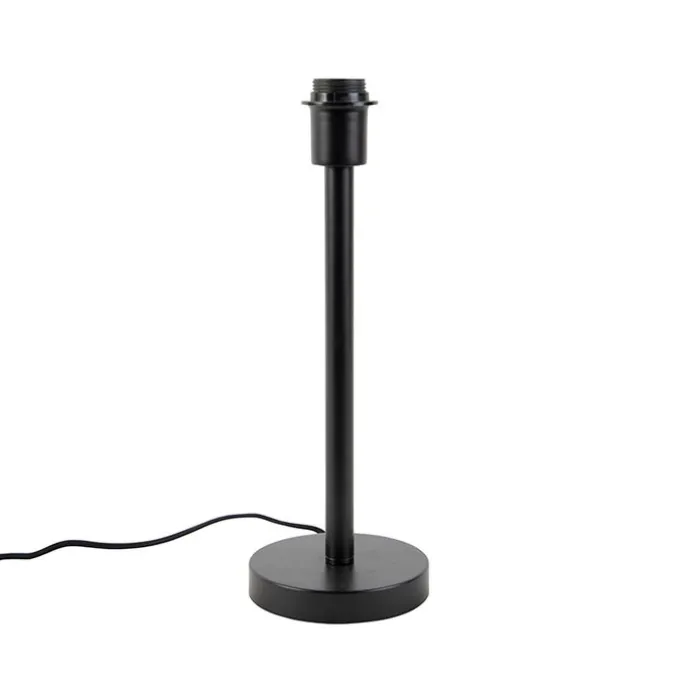 Moderne tafellamp zwart zonder kap - Simplo