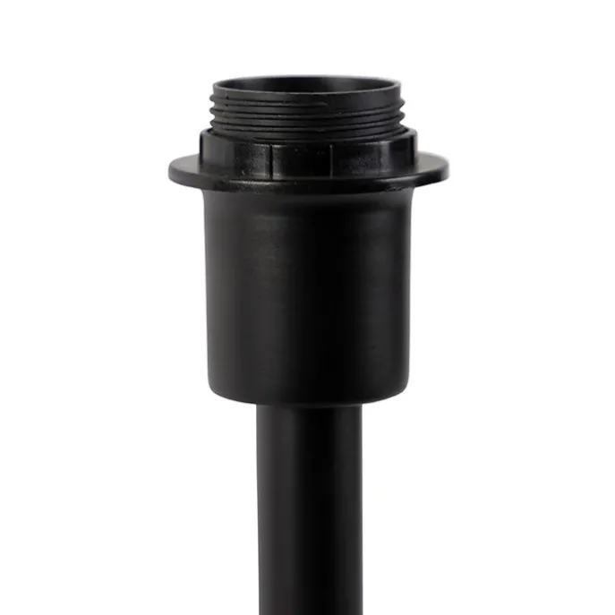 Moderne tafellamp zwart zonder kap - Simplo