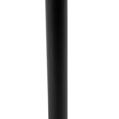 Moderne tafellamp zwart zonder kap - Simplo