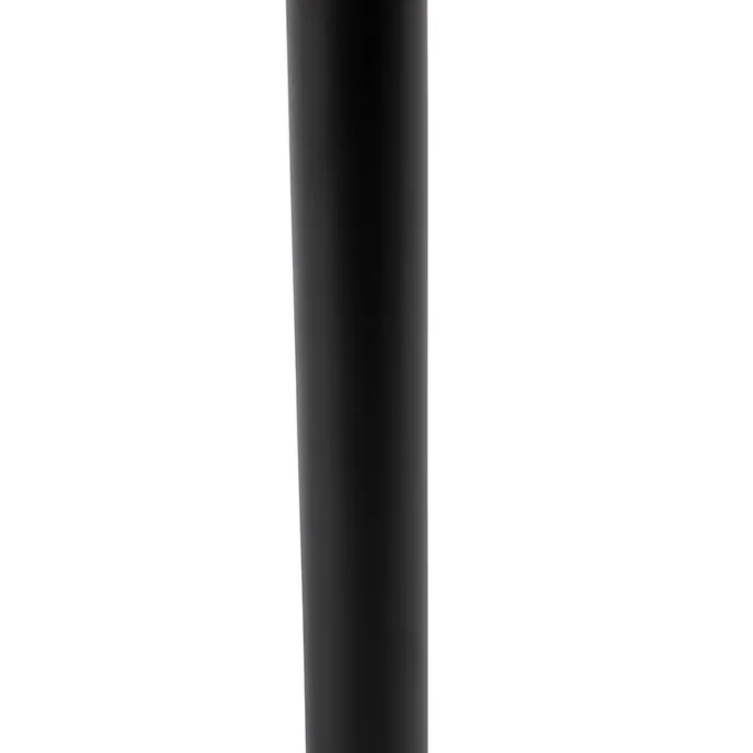 Moderne tafellamp zwart zonder kap - Simplo