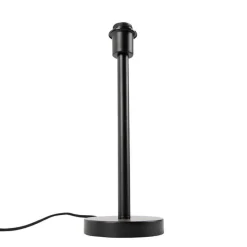 Moderne tafellamp zwart zonder kap - Simplo