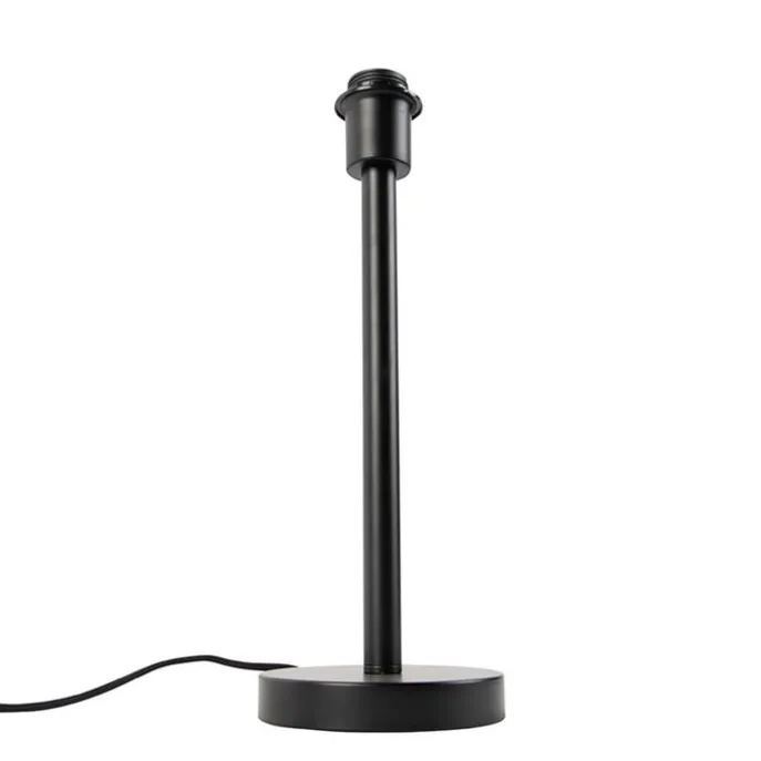 Moderne tafellamp zwart zonder kap - Simplo