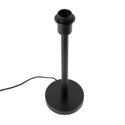 Moderne tafellamp zwart zonder kap - Simplo