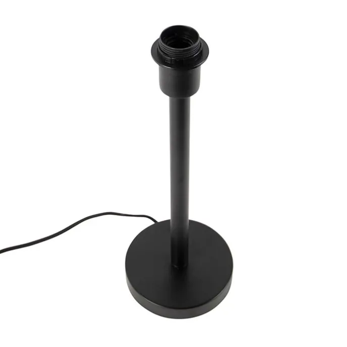 Moderne tafellamp zwart zonder kap - Simplo