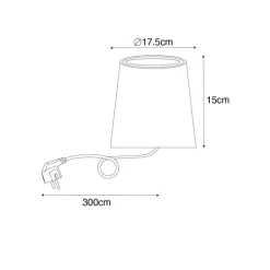 Moderne tuinspot zwart rond IP65 AR111 - Lennard