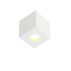 Moderne vierkante badkamer spot wit - Capa