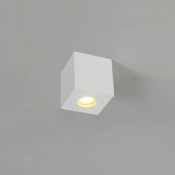 Moderne vierkante badkamer spot wit - Capa