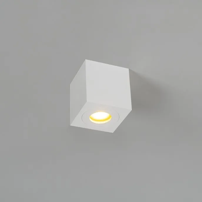 Moderne vierkante badkamer spot wit - Capa