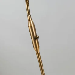 Moderne vloerlamp brons incl. LED - Eva