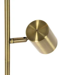 Moderne vloerlamp brons 3-lichts - Jeana