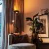 Moderne vloerlamp brons met leeslamp incl. LED dim to warm - Diva