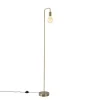 Moderne vloerlamp brons rond 145cm - Facil
