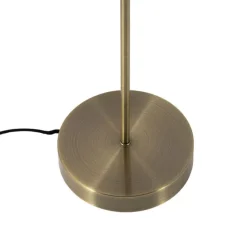 Moderne vloerlamp brons rond 145cm - Facil