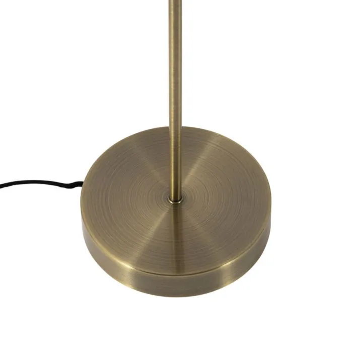 Moderne vloerlamp brons rond 145cm - Facil