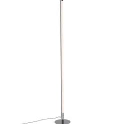 Moderne vloerlamp chroom incl. LED 3-staps dimbaar - Line-up