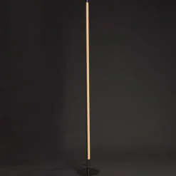 Moderne vloerlamp chroom incl. LED 3-staps dimbaar - Line-up