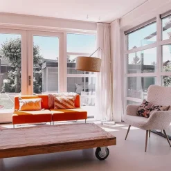 Moderne vloerlamp goud verstelbaar - Editor