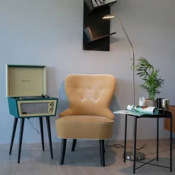 Moderne vloerlamp staal incl. LED - Eva