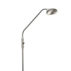 Moderne vloerlamp staal incl. LED - Eva