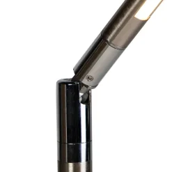 Moderne vloerlamp staal incl. LED - Berdien