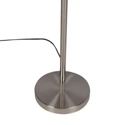 Moderne vloerlamp staal incl. LED - Berdien