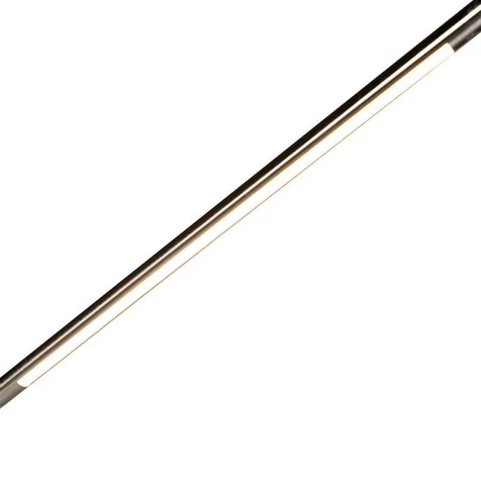 Moderne vloerlamp staal incl. LED - Berdien