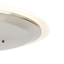 Moderne vloerlamp staal incl. LED dimbaar met leesarm - Strela