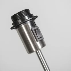 Moderne vloerlamp staal verstelbaar - Parte