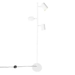 Moderne vloerlamp wit 3-lichts - Jeana