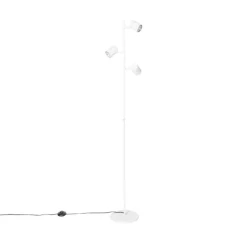 Moderne vloerlamp wit 3-lichts - Jeana