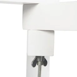 Moderne vloerlamp wit zonder kap - Puros