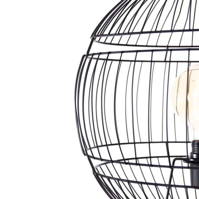 Moderne vloerlamp zwart - Sphaera