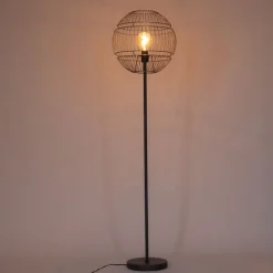 Moderne vloerlamp zwart - Sphaera