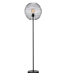 Moderne vloerlamp zwart - Sphaera