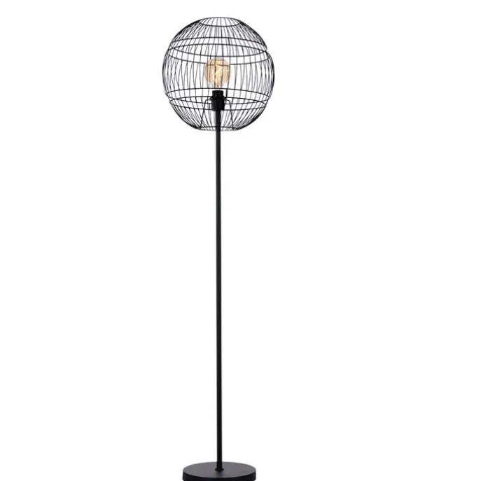 Moderne vloerlamp zwart - Sphaera