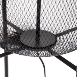 Moderne vloerlamp zwart 135cm - Bliss Mesh