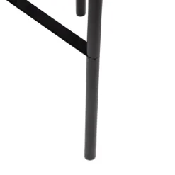 Moderne vloerlamp zwart 135cm - Bliss Mesh