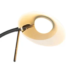 Moderne vloerlamp zwart incl. LED - Lexus