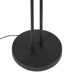 Moderne vloerlamp zwart incl. LED - Lexus